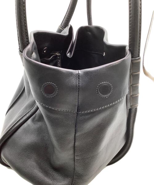 TOD'S（トッズ）TOD'S (トッズ) トートバッグ ブラックの古着・服飾アイテム