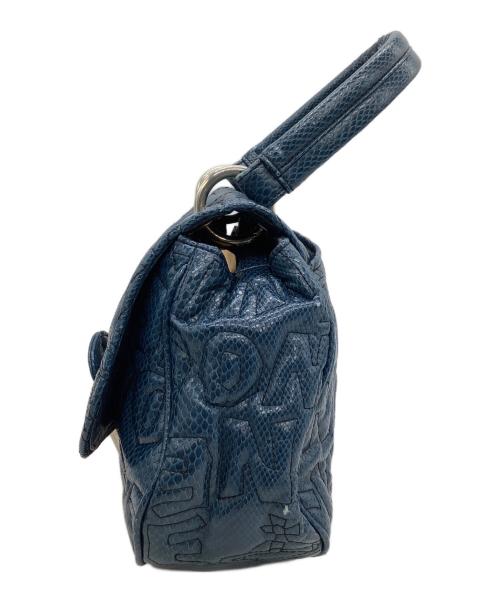 Vivienne Westwood（ヴィヴィアンウエストウッド）Vivienne Westwood (ヴィヴィアンウエストウッド) ハンドバッグ ブルーの古着・服飾アイテム