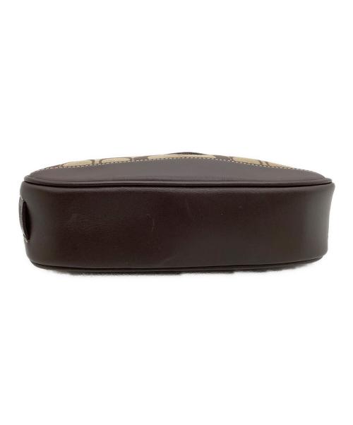 COACH（コーチ）COACH (コーチ) ワンショルダーバッグ シグネチャー ブラウン×ベージュの古着・服飾アイテム