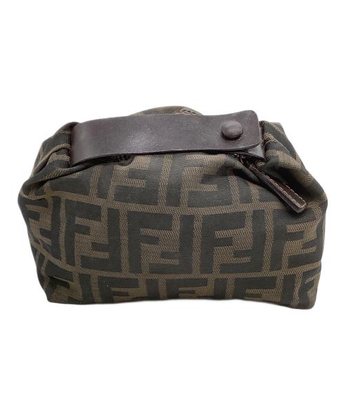 FENDI（フェンディ）FENDI (フェンディ) ミニバッグ　ズッカ ブラウンの古着・服飾アイテム