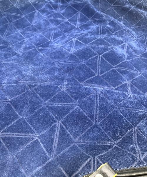 JIMMY CHOO（ジミーチュウ）JIMMY CHOO (ジミーチュウ) リュック FITZROY ネイビー×ブラックの古着・服飾アイテム