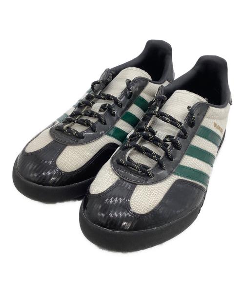 adidas（アディダス）adidas (アディダス) Blondey McCoy (ブロンディ・マッコイ) スニーカーAB Gazelle Indoor Noble Green ベージュ×ブラック サイズ:27の古着・服飾アイテム
