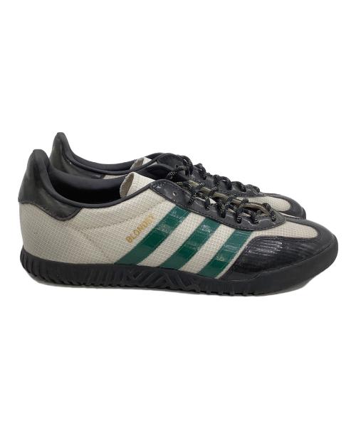 adidas（アディダス）adidas (アディダス) Blondey McCoy (ブロンディ・マッコイ) スニーカーAB Gazelle Indoor Noble Green ベージュ×ブラック サイズ:27の古着・服飾アイテム