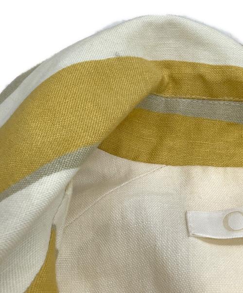 Chloe（クロエ）Chloe (クロエ) ダブルジャケット イエロー×ベージュ サイズ:34の古着・服飾アイテム