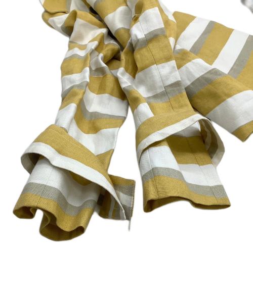 Chloe（クロエ）Chloe (クロエ) ダブルジャケット イエロー×ベージュ サイズ:34の古着・服飾アイテム