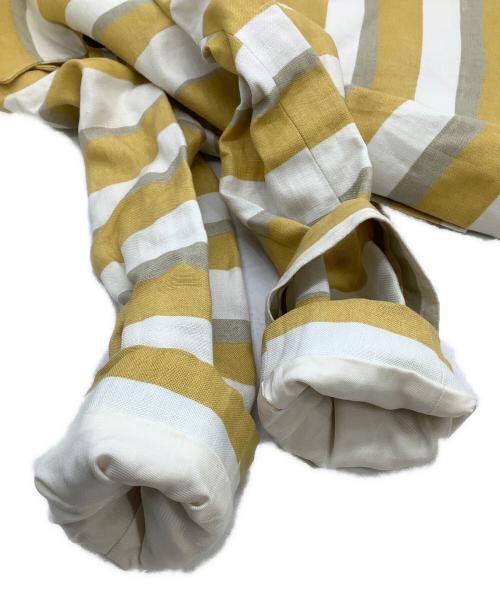 Chloe（クロエ）Chloe (クロエ) ダブルジャケット イエロー×ベージュ サイズ:34の古着・服飾アイテム