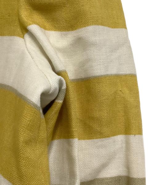 Chloe（クロエ）Chloe (クロエ) ダブルジャケット イエロー×ベージュ サイズ:34の古着・服飾アイテム