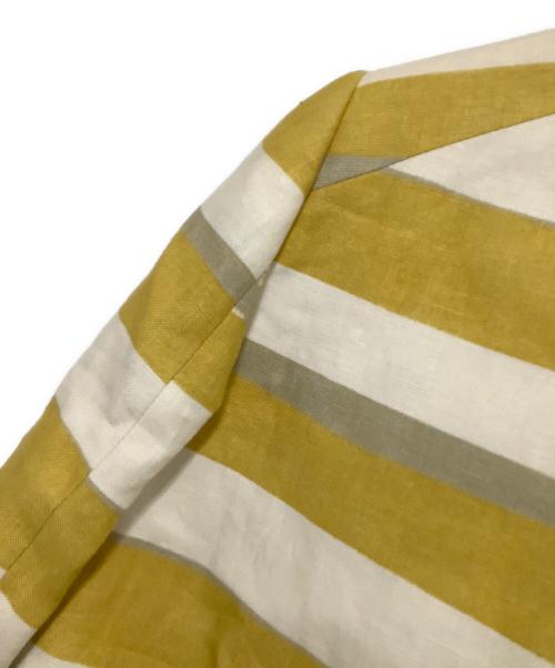 Chloe（クロエ）Chloe (クロエ) ダブルジャケット イエロー×ベージュ サイズ:34の古着・服飾アイテム