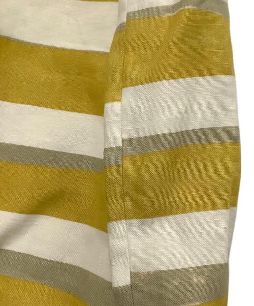 Chloe（クロエ）Chloe (クロエ) ダブルジャケット イエロー×ベージュ サイズ:34の古着・服飾アイテム