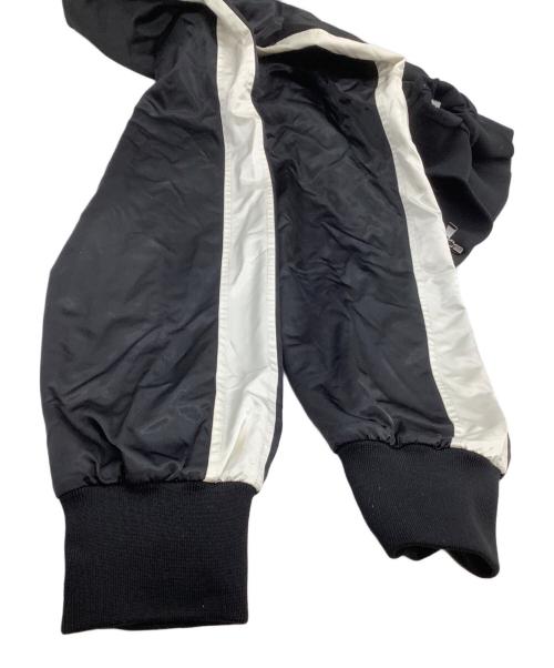 DOLCE & GABBANA（ドルチェ＆ガッバーナ）DOLCE & GABBANA (ドルチェ＆ガッバーナ) ワッペン付きトラックジャケット　CALCIO ブラック×ホワイト サイズ:50の古着・服飾アイテム