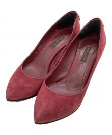 LOUIS VUITTON（ルイ ヴィトン）の古着「ヒールパンプス」｜レッド