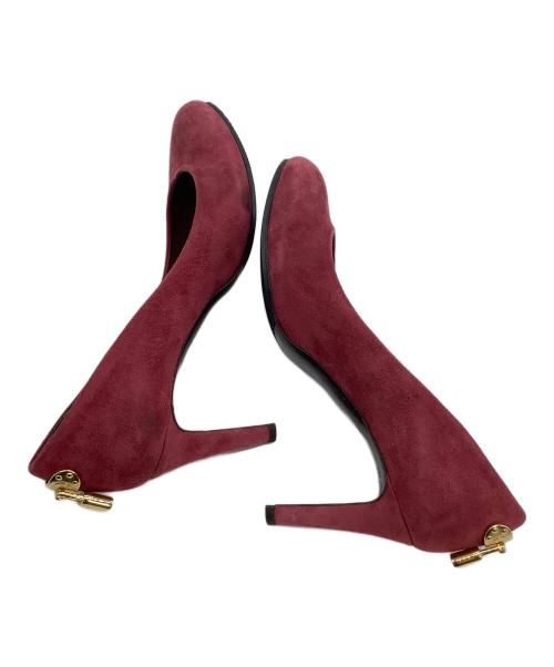 LOUIS VUITTON（ルイ ヴィトン）LOUIS VUITTON (ルイ ヴィトン) ヒールパンプス レッド サイズ:35 1/2の古着・服飾アイテム