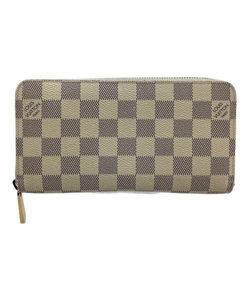 LOUIS VUITTON（ルイ ヴィトン）LOUIS VUITTON (ルイ ヴィトン) ラウンドファスナー財布 ダミエ・アズール ホワイトの古着・服飾アイテム