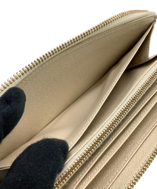 LOUIS VUITTON（ルイ ヴィトン）LOUIS VUITTON (ルイ ヴィトン) ラウンドファスナー財布 ダミエ・アズール ホワイトの古着・服飾アイテム