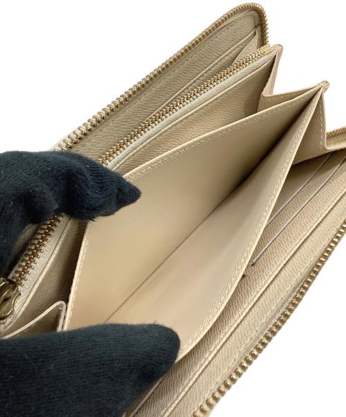 LOUIS VUITTON（ルイ ヴィトン）LOUIS VUITTON (ルイ ヴィトン) ラウンドファスナー財布 ダミエ・アズール ホワイトの古着・服飾アイテム