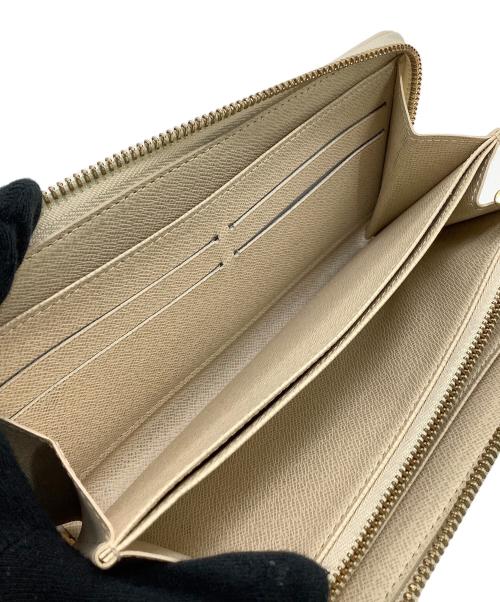 LOUIS VUITTON（ルイ ヴィトン）LOUIS VUITTON (ルイ ヴィトン) ラウンドファスナー財布 ダミエ・アズール ホワイトの古着・服飾アイテム