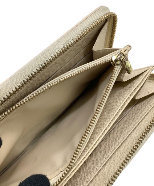 LOUIS VUITTON（ルイ ヴィトン）LOUIS VUITTON (ルイ ヴィトン) ラウンドファスナー財布 ダミエ・アズール ホワイトの古着・服飾アイテム