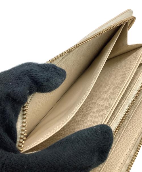 LOUIS VUITTON（ルイ ヴィトン）LOUIS VUITTON (ルイ ヴィトン) ラウンドファスナー財布 ダミエ・アズール ホワイトの古着・服飾アイテム