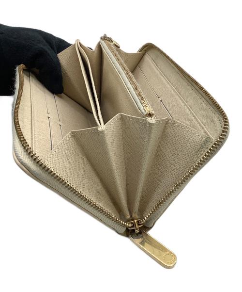 LOUIS VUITTON（ルイ ヴィトン）LOUIS VUITTON (ルイ ヴィトン) ラウンドファスナー財布 ダミエ・アズール ホワイトの古着・服飾アイテム