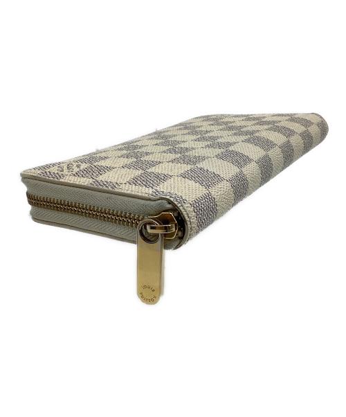 LOUIS VUITTON（ルイ ヴィトン）LOUIS VUITTON (ルイ ヴィトン) ラウンドファスナー財布 ダミエ・アズール ホワイトの古着・服飾アイテム