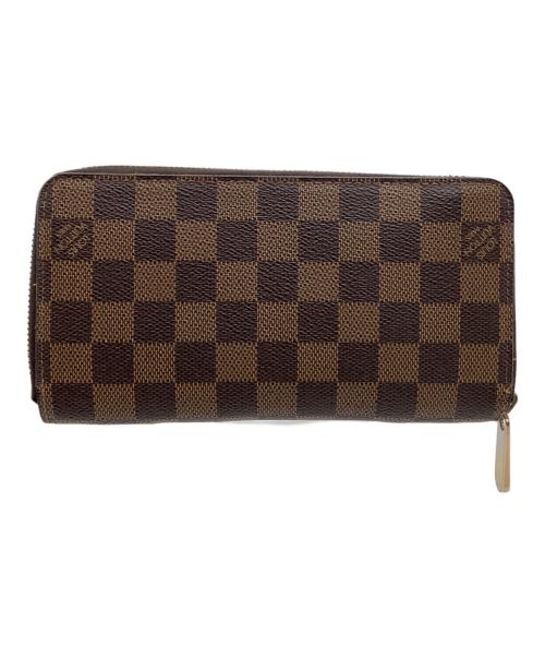 LOUIS VUITTON（ルイ ヴィトン）LOUIS VUITTON (ルイ ヴィトン) ラウンドファスナー財布 ダミエ ジッピー ウォレット  ブラウンの古着・服飾アイテム