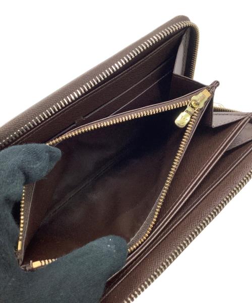 LOUIS VUITTON（ルイ ヴィトン）LOUIS VUITTON (ルイ ヴィトン) ラウンドファスナー財布 ダミエ ジッピー ウォレット  ブラウンの古着・服飾アイテム
