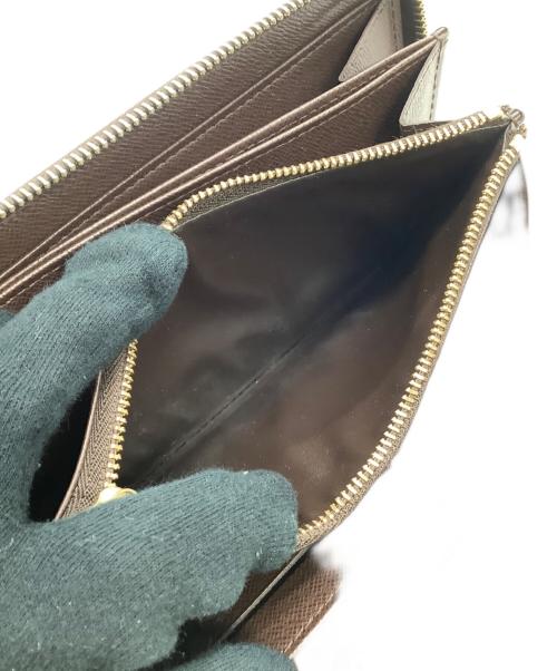 LOUIS VUITTON（ルイ ヴィトン）LOUIS VUITTON (ルイ ヴィトン) ラウンドファスナー財布 ダミエ ジッピー ウォレット  ブラウンの古着・服飾アイテム