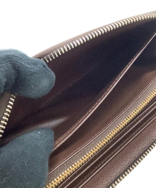 LOUIS VUITTON（ルイ ヴィトン）LOUIS VUITTON (ルイ ヴィトン) ラウンドファスナー財布 ダミエ ジッピー ウォレット  ブラウンの古着・服飾アイテム