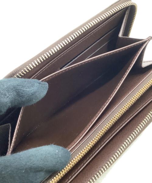 LOUIS VUITTON（ルイ ヴィトン）LOUIS VUITTON (ルイ ヴィトン) ラウンドファスナー財布 ダミエ ジッピー ウォレット  ブラウンの古着・服飾アイテム