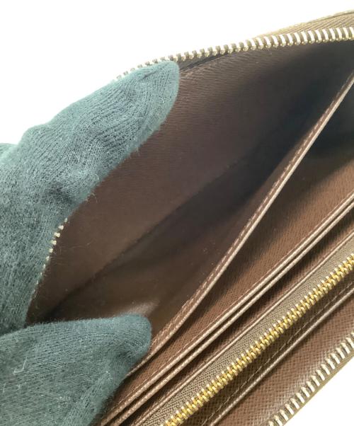 LOUIS VUITTON（ルイ ヴィトン）LOUIS VUITTON (ルイ ヴィトン) ラウンドファスナー財布 ダミエ ジッピー ウォレット  ブラウンの古着・服飾アイテム