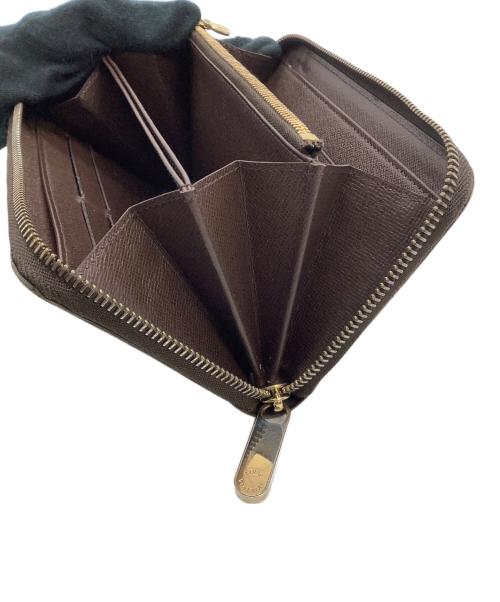 LOUIS VUITTON（ルイ ヴィトン）LOUIS VUITTON (ルイ ヴィトン) ラウンドファスナー財布 ダミエ ジッピー ウォレット  ブラウンの古着・服飾アイテム