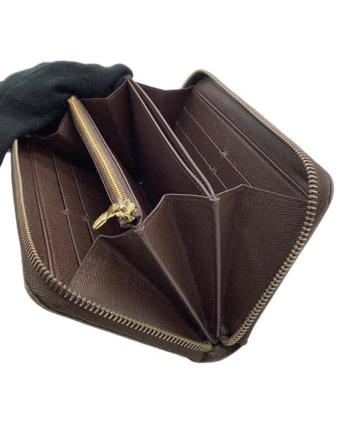 LOUIS VUITTON（ルイ ヴィトン）LOUIS VUITTON (ルイ ヴィトン) ラウンドファスナー財布 ダミエ ジッピー ウォレット  ブラウンの古着・服飾アイテム