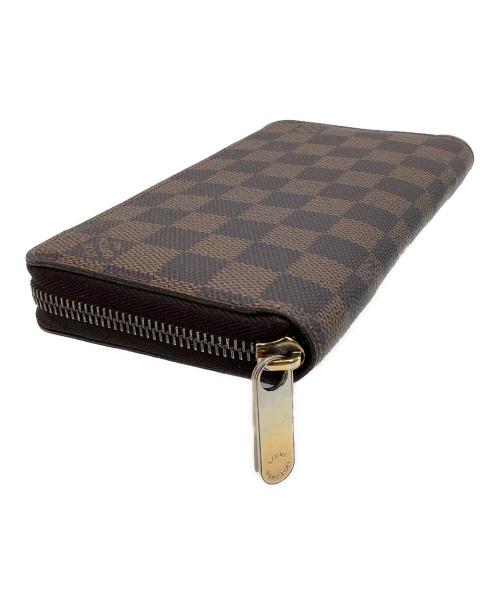 LOUIS VUITTON（ルイ ヴィトン）LOUIS VUITTON (ルイ ヴィトン) ラウンドファスナー財布 ダミエ ジッピー ウォレット  ブラウンの古着・服飾アイテム