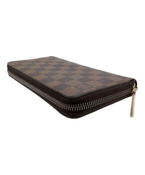 LOUIS VUITTON（ルイ ヴィトン）LOUIS VUITTON (ルイ ヴィトン) ラウンドファスナー財布 ダミエ ジッピー ウォレット  ブラウンの古着・服飾アイテム