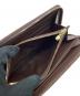 中古・古着 LOUIS VUITTON (ルイ ヴィトン) ラウンドファスナー財布 ダミエ ジッピー ウォレット  ブラウン：27000円