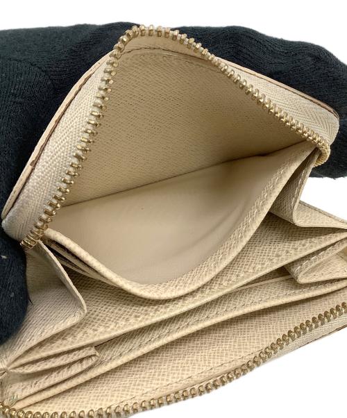 LOUIS VUITTON（ルイ ヴィトン）LOUIS VUITTON (ルイ ヴィトン) コインケース　ダミエ・アズール　ジッピー コインパース ホワイトの古着・服飾アイテム