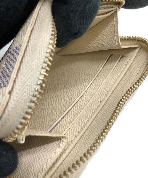 LOUIS VUITTON（ルイ ヴィトン）LOUIS VUITTON (ルイ ヴィトン) コインケース　ダミエ・アズール　ジッピー コインパース ホワイトの古着・服飾アイテム