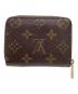 LOUIS VUITTON (ルイ ヴィトン) コインケース　モノグラム　ジッピー コインパース ブラウン：27000円
