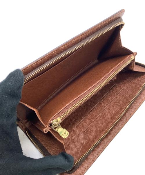 LOUIS VUITTON（ルイ ヴィトン）LOUIS VUITTON (ルイ ヴィトン) 長財布 モノグラム ポルトモネ・ジップ ブラウンの古着・服飾アイテム