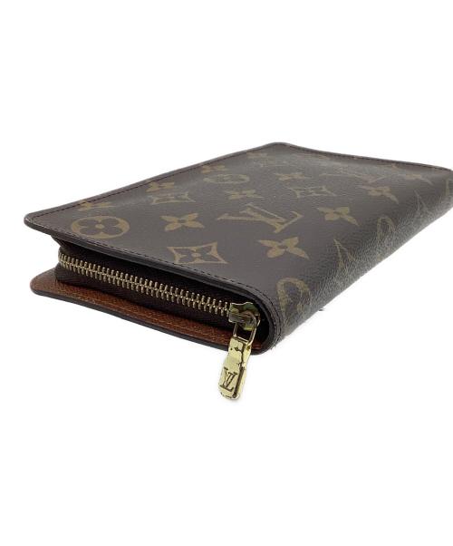 LOUIS VUITTON（ルイ ヴィトン）LOUIS VUITTON (ルイ ヴィトン) 長財布 モノグラム ポルトモネ・ジップ ブラウンの古着・服飾アイテム