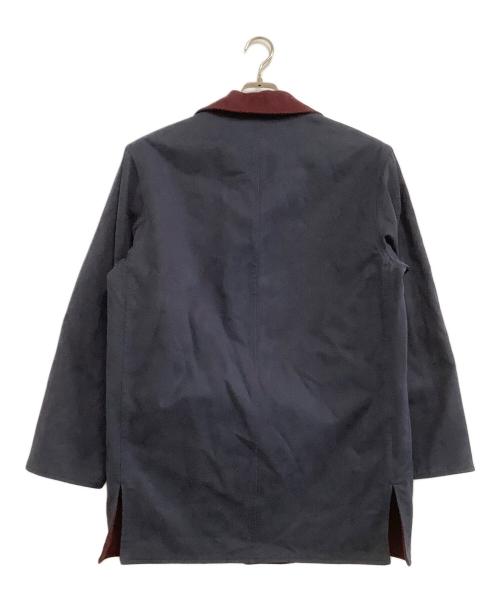 ERMENEGILDO ZEGNA（エルメネジルド・ゼニア）ERMENEGILDO ZEGNA (エルメネジルド・ゼニア) リバーシブルコート ネイビー×レッド サイズ:XSの古着・服飾アイテム