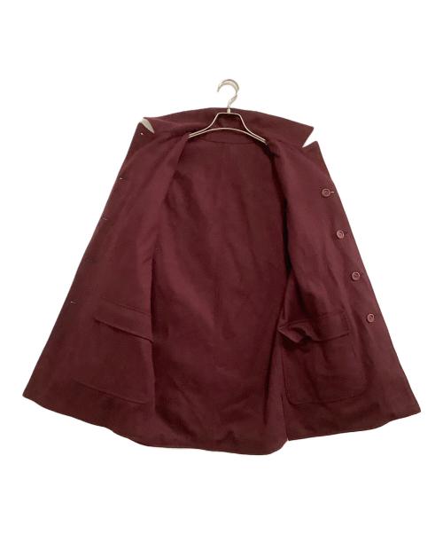 ERMENEGILDO ZEGNA（エルメネジルド・ゼニア）ERMENEGILDO ZEGNA (エルメネジルド・ゼニア) リバーシブルコート ネイビー×レッド サイズ:XSの古着・服飾アイテム