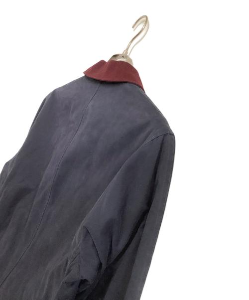 ERMENEGILDO ZEGNA（エルメネジルド・ゼニア）ERMENEGILDO ZEGNA (エルメネジルド・ゼニア) リバーシブルコート ネイビー×レッド サイズ:XSの古着・服飾アイテム