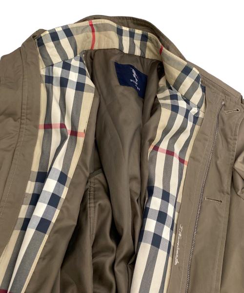 BURBERRY（バーバリー）BURBERRY (バーバリー) ステンカラーコート　裏地ノバチェック ベージュ サイズ:Mの古着・服飾アイテム