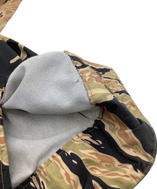 stussy（ステューシー）stussy (ステューシー) コーチジャケット　タイガーカモ ベージュ×ブラック サイズ:Mの古着・服飾アイテム