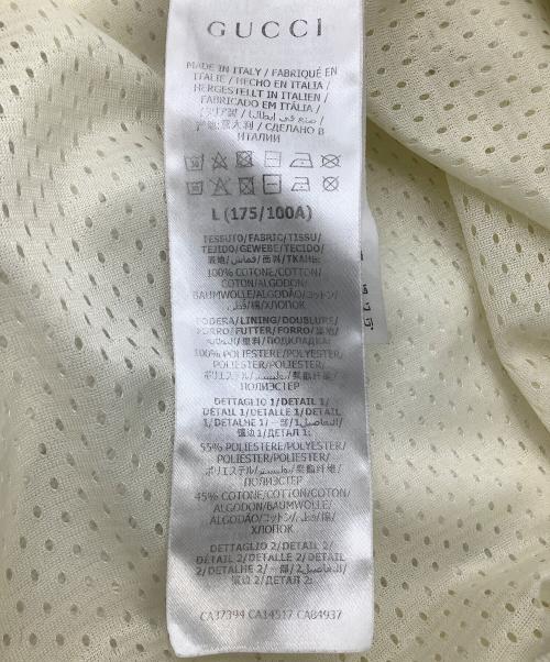 GUCCI（グッチ）GUCCI (グッチ) トラックジャケット ホワイト サイズ:Lの古着・服飾アイテム