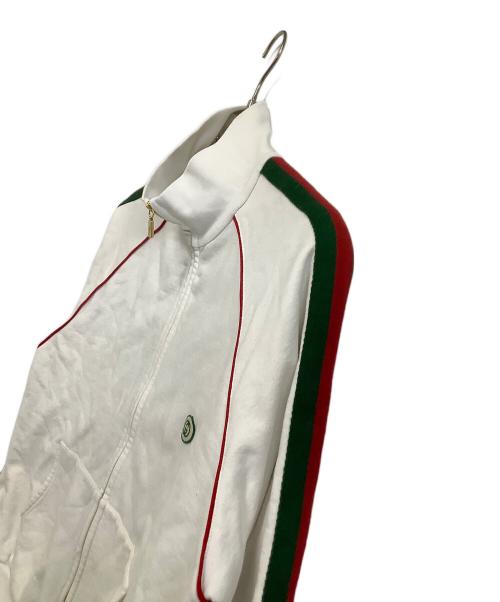 GUCCI（グッチ）GUCCI (グッチ) トラックジャケット ホワイト サイズ:Lの古着・服飾アイテム
