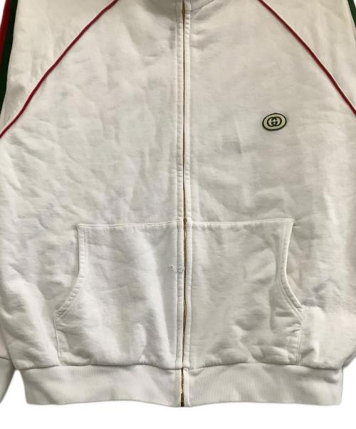 GUCCI（グッチ）GUCCI (グッチ) トラックジャケット ホワイト サイズ:Lの古着・服飾アイテム