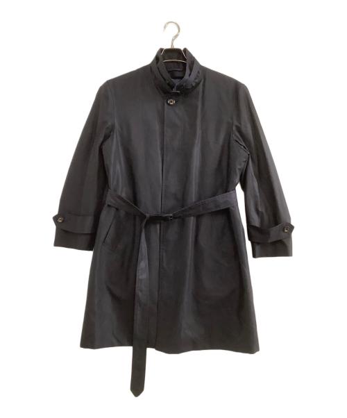 HICKEY FREEMAN（ヒッキーフリーマン）HICKEY FREEMAN (ヒッキーフリーマン) ライナー付きステンカラーコート ネイビー サイズ:Mの古着・服飾アイテム