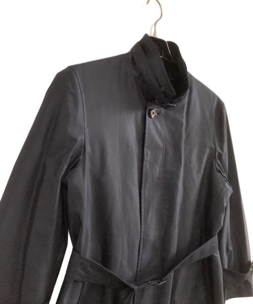 HICKEY FREEMAN（ヒッキーフリーマン）HICKEY FREEMAN (ヒッキーフリーマン) ライナー付きステンカラーコート ネイビー サイズ:Mの古着・服飾アイテム